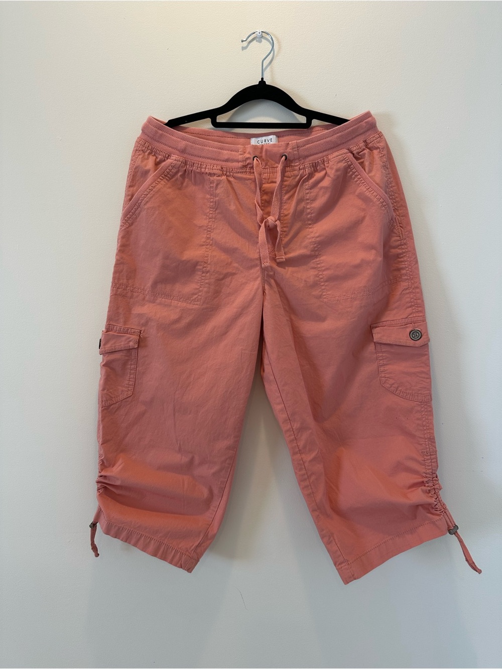 CURVE Dusty Rose Cargo Bermuda Shorts